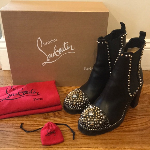 ❌SOLD❌ Christian Louboutin Chasse Chelsea Bootie - Picture 2 of 8